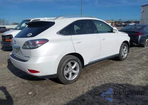 2010 Lexus Rx 350 z USA, uszkodzony, nr VIN 2T2ZK1BA0AC007093